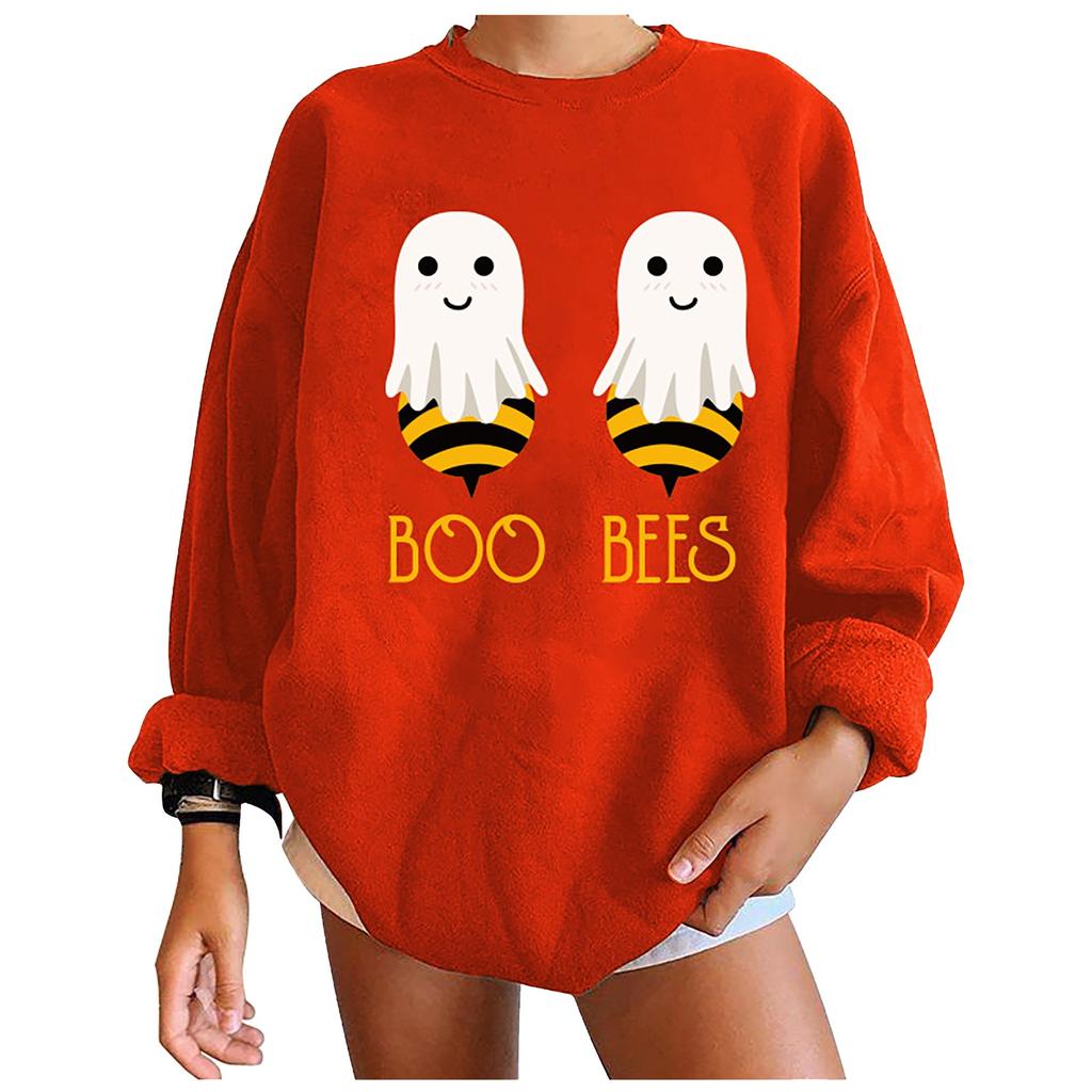 Halloweenská dámská mikina s dlouhým rukávem Dámská vycpávka s dlouhým rukávem