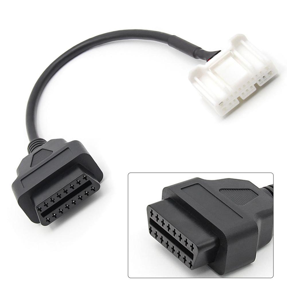 OBD2 Cable Diagnostic Cable 20 Pin To 16Pin 12V Voltage Compatibility 20 Pin To 16Pin Interface For OBD Interface