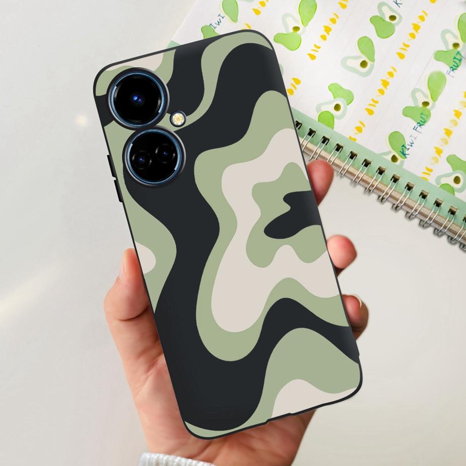 For Tecno Camon 19 Neo Case CH6i New Fashion Painted Cover Soft Silicone Phone Case For Tecno Camon 19 Pro 5G Camon19 Neo Bumper