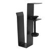 Adjustable Side Laptop Mount Desk Side Storage Organizer Laptop Holder Clamp On Table Hanging Storage for Home Office