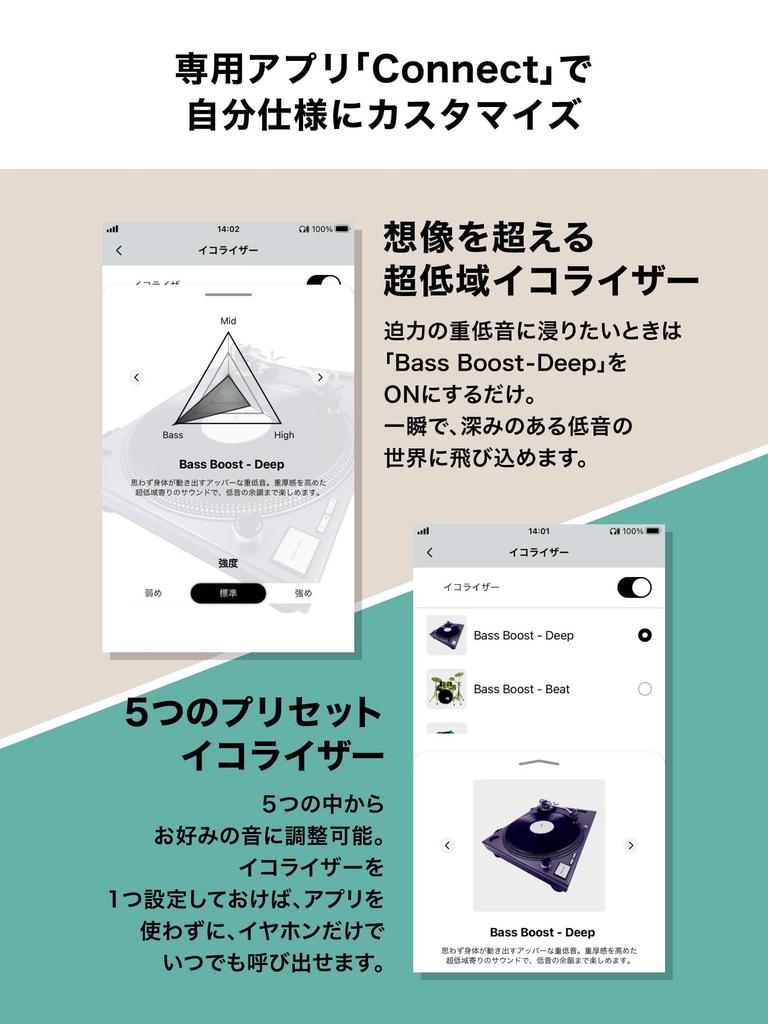 Wireless Bluetooth Earbuds with Noise Deep Up To 20 Hours of IP55 Waterproof and Compact and App Low Latency and Black Audio-Technica ATH-CKS30TW+(E)