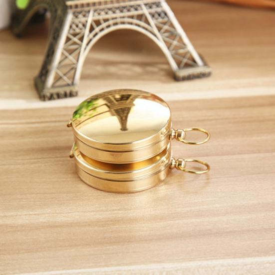 Vintage Copper Flip Outdoor Navigation Luminous Travel Camping Pocket Compass