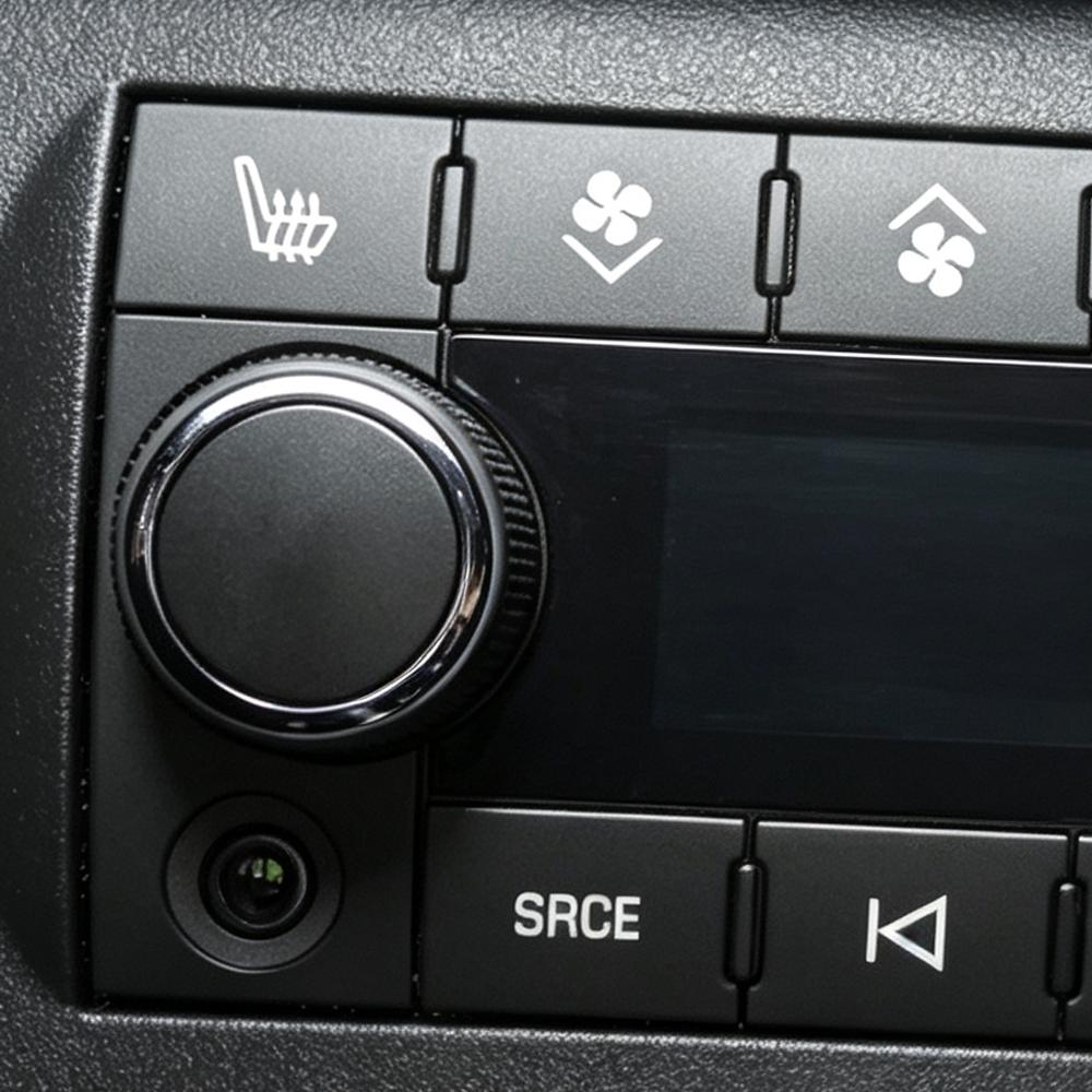Car Rear Radio Audio Volume Control Knob for Chevrolet Silverado Tahoe GMC Acadia Sierra Yukon 2007-2013 Replacement Accessories