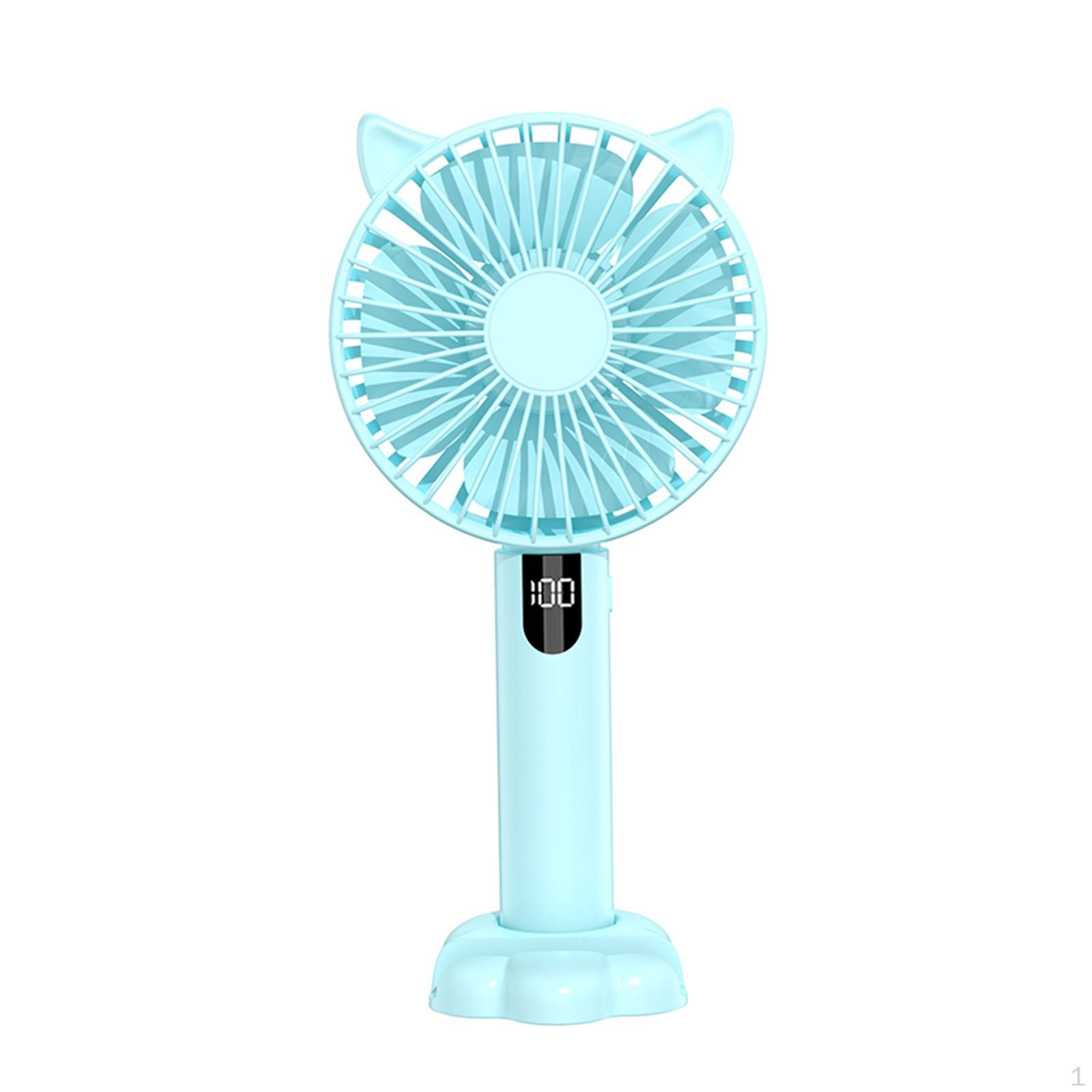 

Компактный настольный вентилятор, портативное решение для охлаждения дома и офиса синий