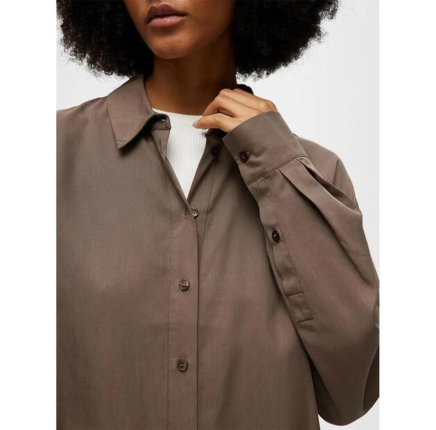 Selected Sanni рубашка с длинным рукавом