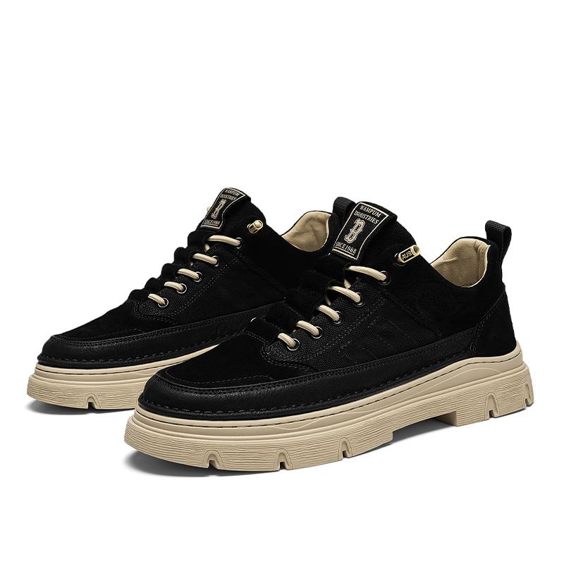 

Модные мужские туфли для серфинга на осень и зиму Модный минималистичный дизайн для отдыха на свежем воздухе Прогулки Упражнения Повседневные офисные черные туфли 44 чёрный