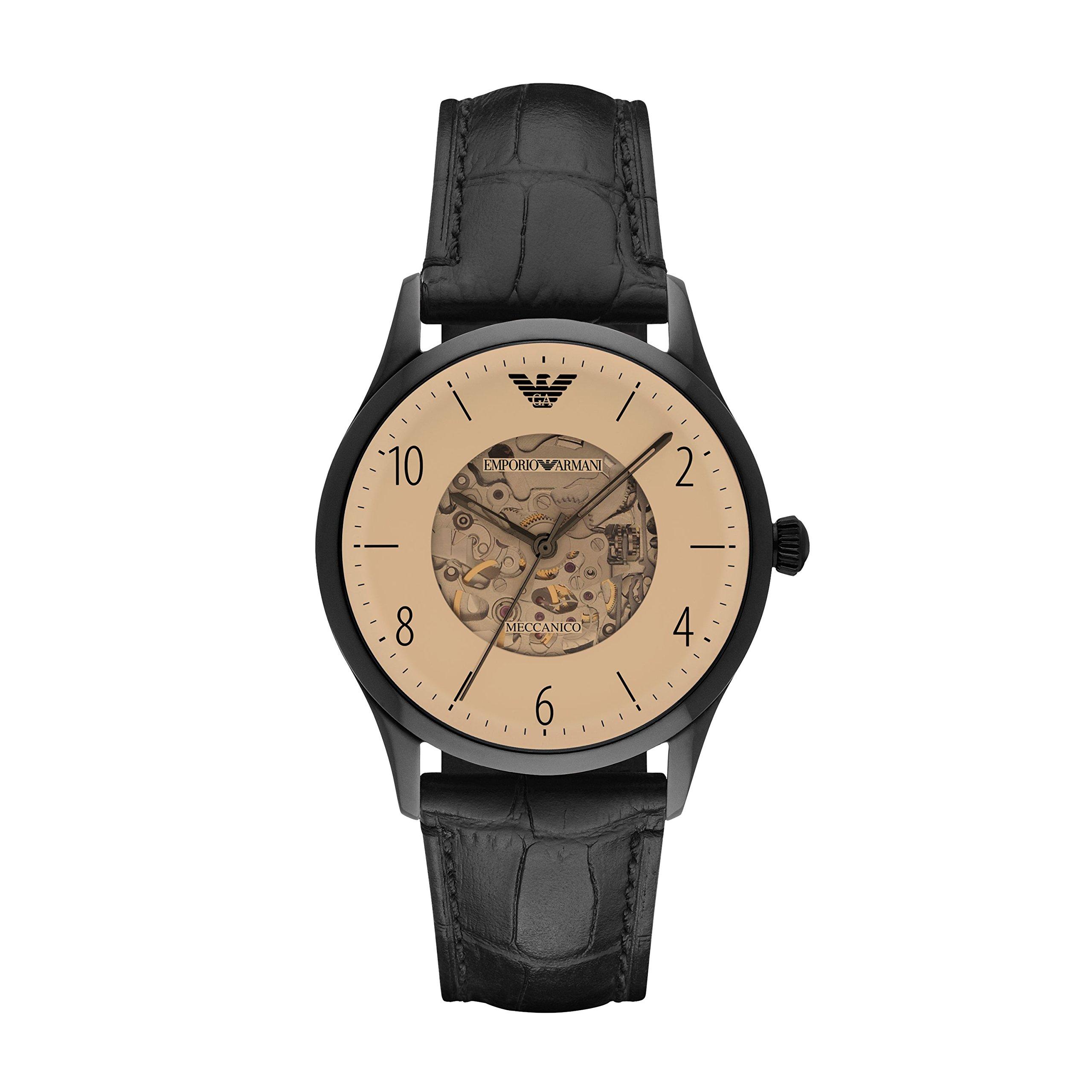

Emporio Armani AR1923 Dress Black Leather Watch Men s