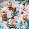 Christmas Series Craft Resin Animal Party Creative Mini Christma Tree Old Girl Kids Cute Gift Home Decoration Supplies Decor