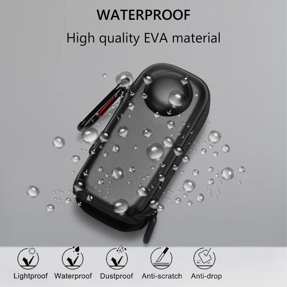 Mini úložný vak pro Insta360 X4 Přenosné úložné pouzdro pro Insta360 X4 Ochranný vak z EVA s tvrdým pláštěm Příslušenství pro akční kamery