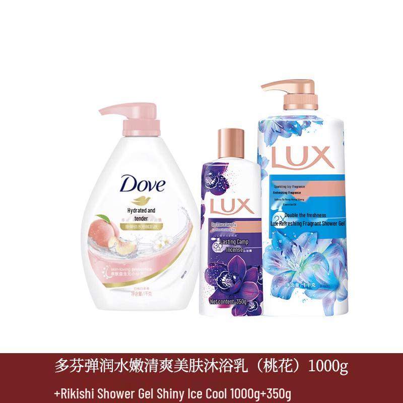 Набор освежающего и охлаждающего геля для душа Dove