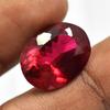 Natural Red Ruby Loose Gemstone 19.35 Ct Oval Cut Ideal for Jewelry Making and Gem Collections