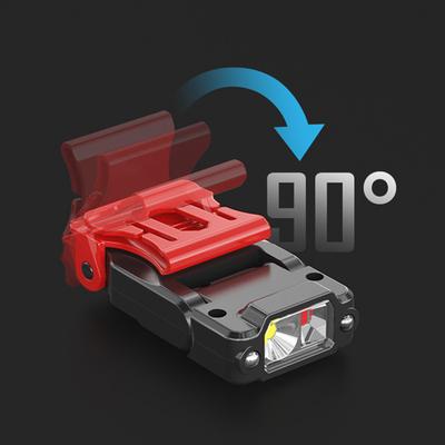 Farol LED Clip On Cap Chapéu Exploração Indução