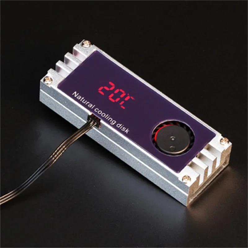 

Cooling Radiator M2 Ssd With Digital Oled Temperature Display, M 22280 Nvme Ssd Solid State Drive