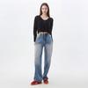 Hotfix Curved Denim Pants Es2ep400