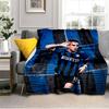 Inter Milan Star Lautaro Blanket Lightweight Ideal Bedding Blanket Perfect for Travel, Camping, Living Rooms, Offices, Sofas, Fan Christmas gift