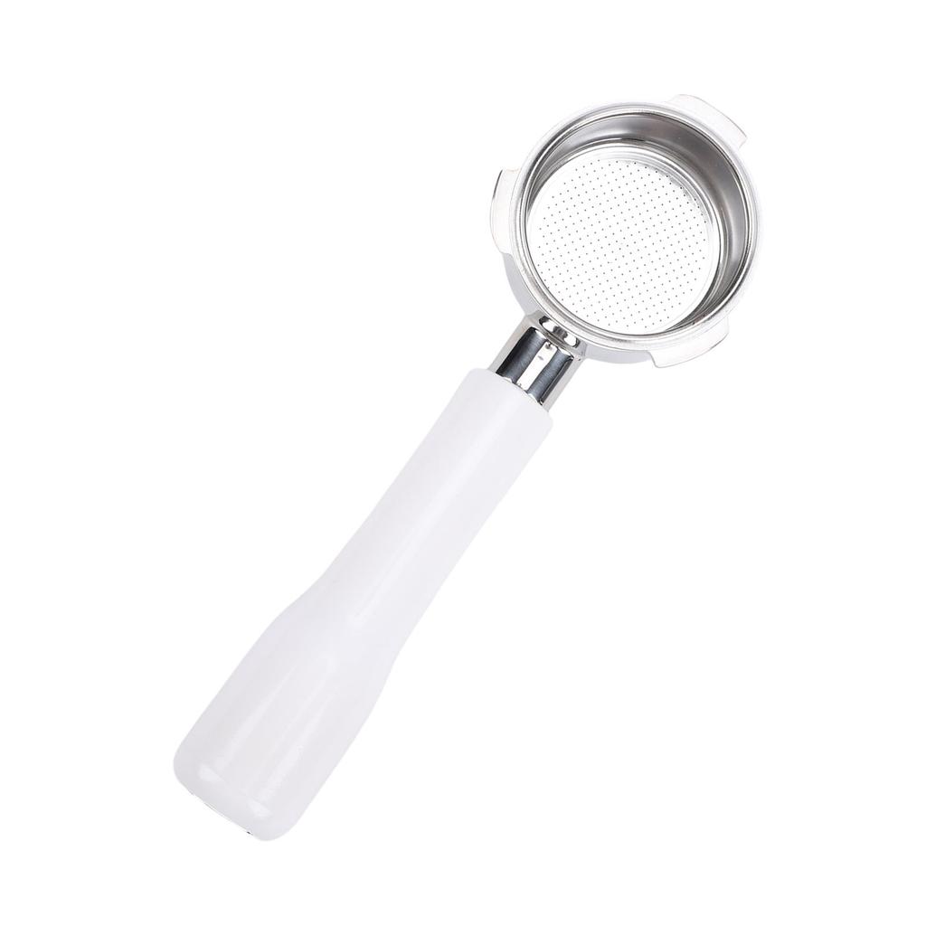 51mm Coffee Portafilter Universal Fit SUS Stainless Steel 3 Ears Coffee Portafilter for Coffee Machines White