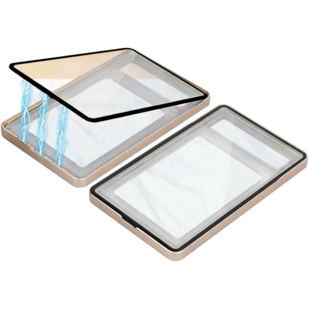 Sliding Style 35PT /CGC Graded Cards Protector Aluminium Frame Transparent Card Protective Case UV Protection Double-sided Glass