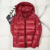 2025 Cold-proof Clothing Men's Short Men's Winter Cold-Resistant Jacket Split Hat Glossy Winter Clothes