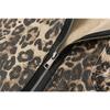 Women's Vintage Short Windbreaker Jacket Autumn 2024 Luxury Brand Cotton Leopard Denim Jackets for Woman Women's Autumn Clothes