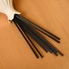 50Pcs Aroma Diffuser Fibers Black 3Mm Diameter 26.5cm Long Premium Replacement Reeds Air Freshener Rods Relaxing Scent