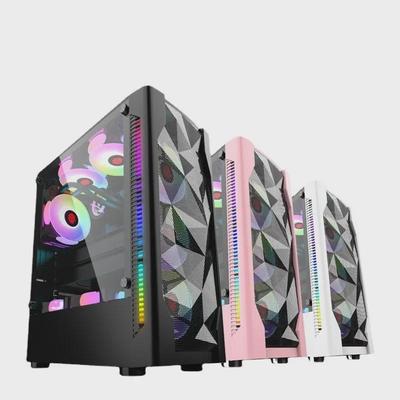 Su Soğutma için Buz Elmas I Tam Yanı Şeffaf ATX Oyuncu PC Kasası