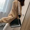 Women Summer Shoulder Crossbody Bag PU Leather Wide Strap Messenger Bag Female Small Square Bag Clutch Bags Handbags