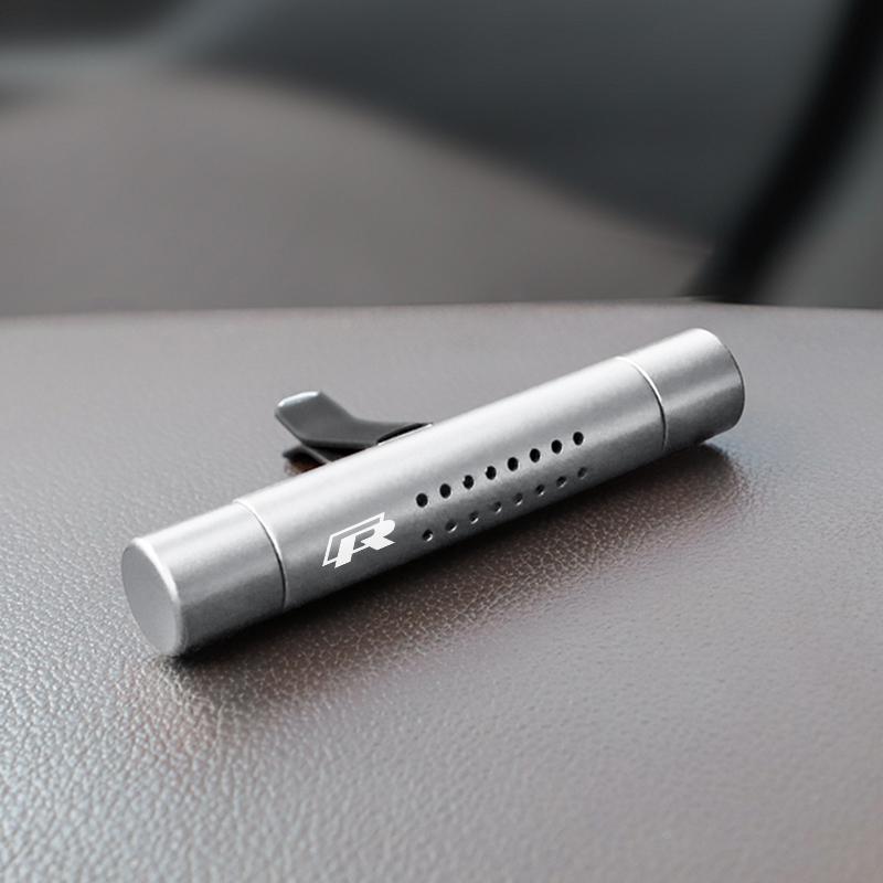 WGLRK1 Car Air Freshener Diffuser Aromatherapy Stick Perfume Clip For VW GTI Polo Golf Passat Tiguan Arteon Touareg Taigo Caddy Jetta