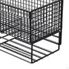 Desk Hanging Basket for Easy Organization, Wire Mesh Storage Solution