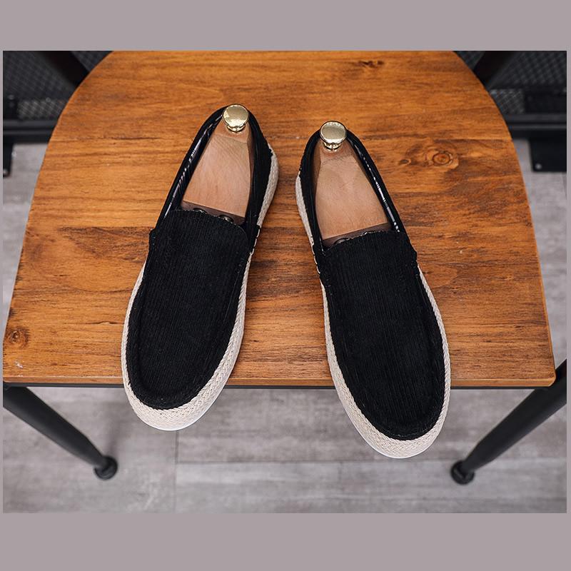 2023 Men Casual Shoes Slip On Outdoor Mens Sneakers Boat Shoes Driving Loafers Breathable Man Canvas Shoes