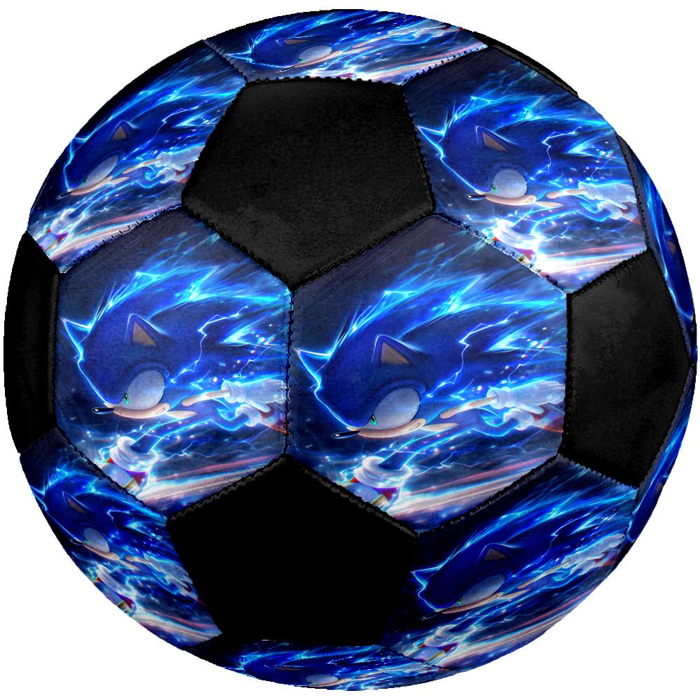 Sonic Theme Size 5 Soccer Ball, Suitable for Both Indoor and Outdoor Matches, a Gift Suitable for Everyone.
