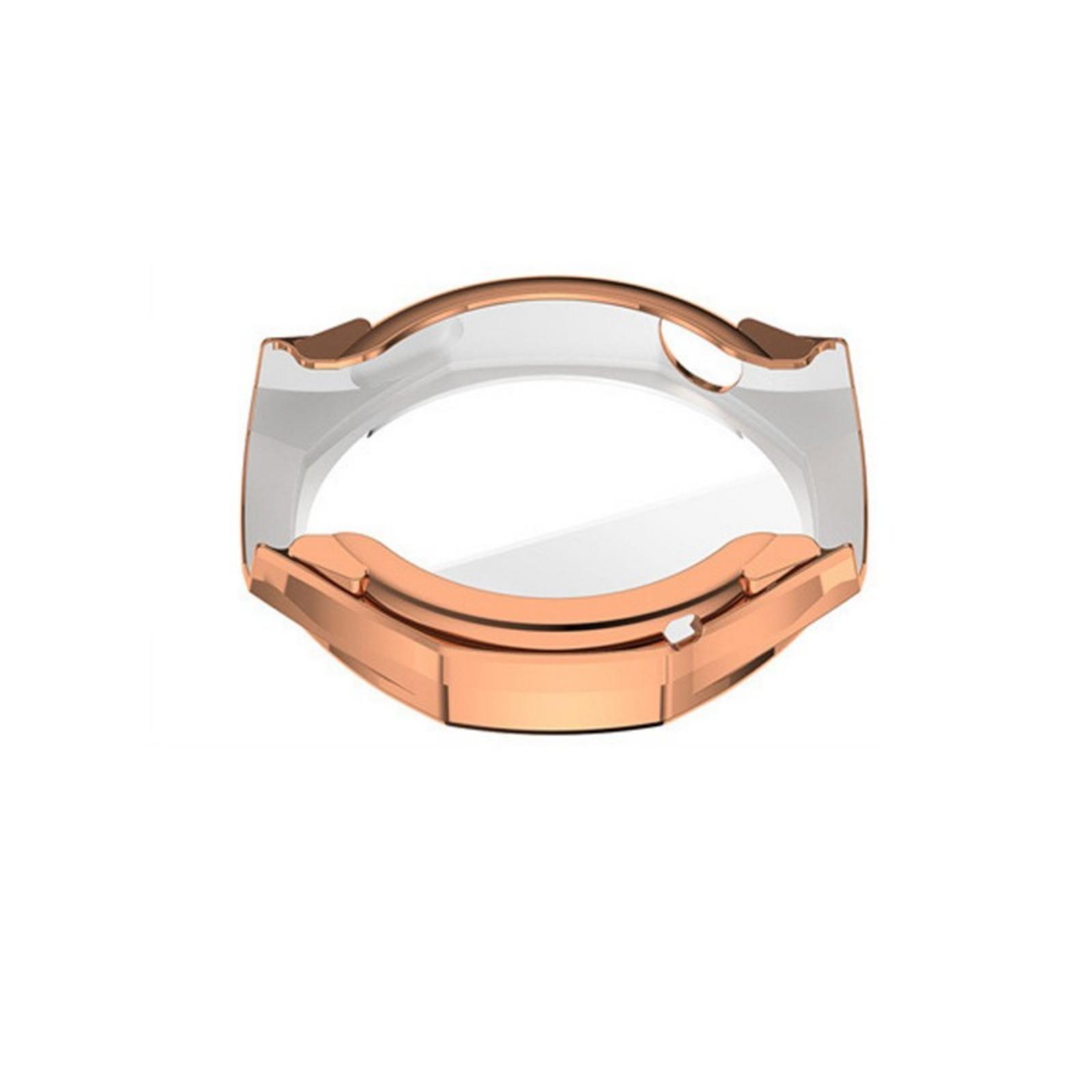 TPU Frame Screen Protector For GT5 Smartwatch Wristband Accessory Protective Cover Case розового золота