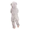 Piżama dla dzieci dziecięca kigurumi onesie kostium mysz szara 135-145 cm