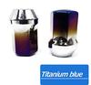 Wellvie Rueda de Acero M12 x Tuercas de Rueda 4 de Bloqueo Total 20 Tapa de Titanio Tuercas de Rueda Personalizadas para y Tuercas Daihatsu, P1.5 [16 + Tuercas], Piezas, Antirrobo, Azul,