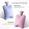 Thickened Explosion-Proof PVC Hot Water Bottle with Cloth Cover, Portable and Available In All Sizes