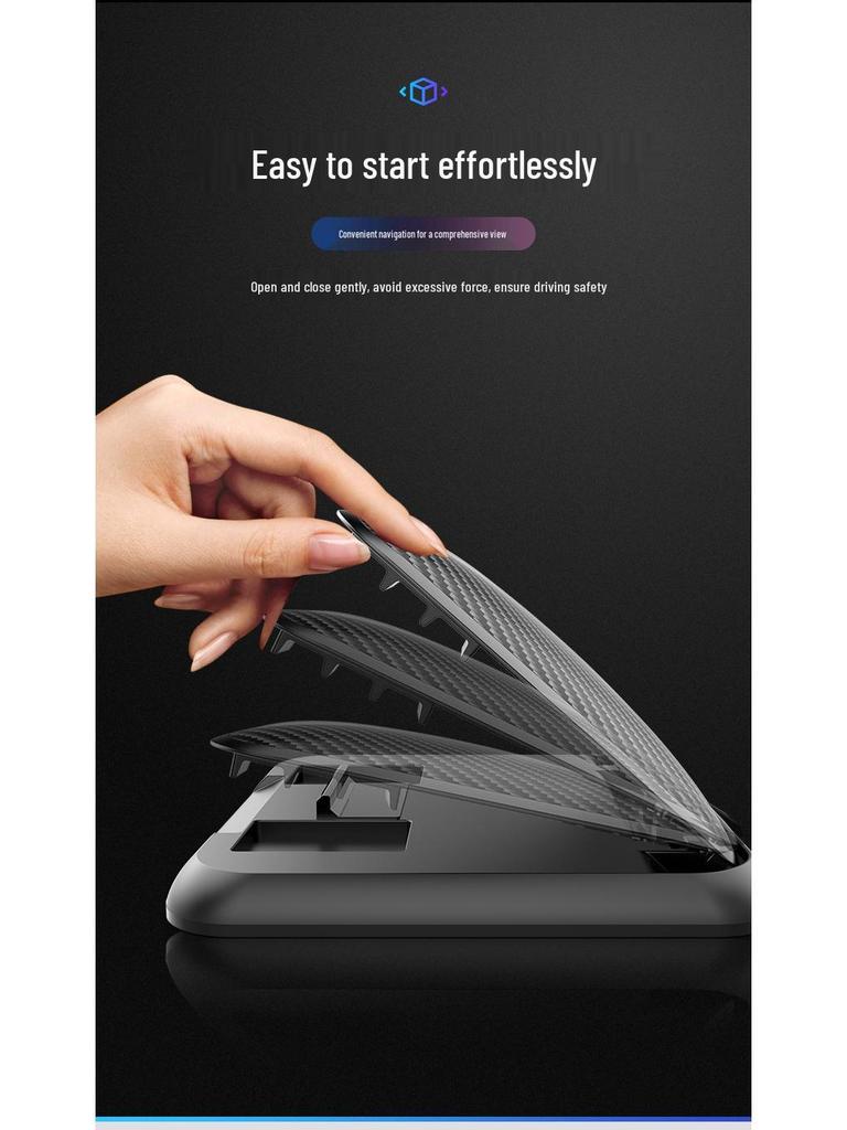 Universal Car Phone Holder with Anti-Slip Pad for Enhanced Dashboard Navigation