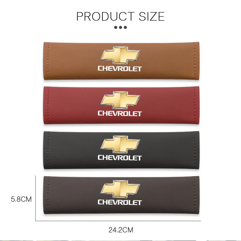 1Pcs Car Seat Safety Belt Shoulder Cover Auto Accessories For Chevrolet Spark Captiva Cruze Tracker Orlando Trax Epica Nubira