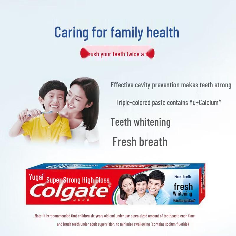 Colgate High-Calcium Super Toothpaste