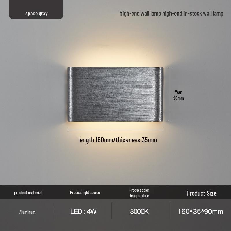 Nordic Minimalist Wall Sconce for Living Room & Bedroom