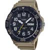 Casio Standard Big Face Quartz Wristwatch MRW-210H-5AV Mens Khaki Overseas Model