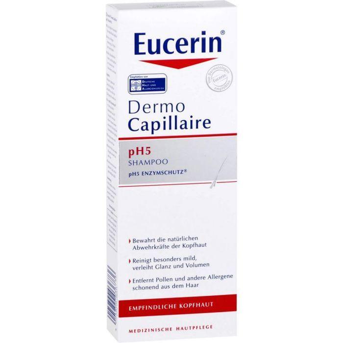 Shampooing - EUCERIN - Dermo Capillaire pH5 - Delicato Cute Sensibile