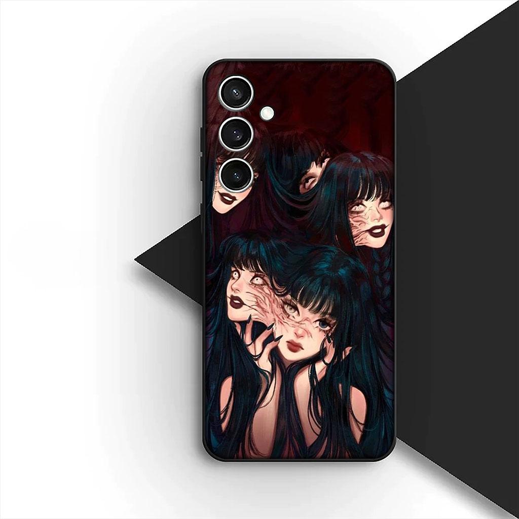 Phone Cover for Samsung Galaxy S22 S21 S20 FE Ultra Plus A07 A17 A15 A16 A25 A57 A37 Case Comics Junjis Tomie Ito Collection