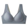 Traceless Underwear Women's Vest Type Thin Comfortable Nude Feeling Gathering Integrated Fixed Cup No Steel Ring Sports Bra -