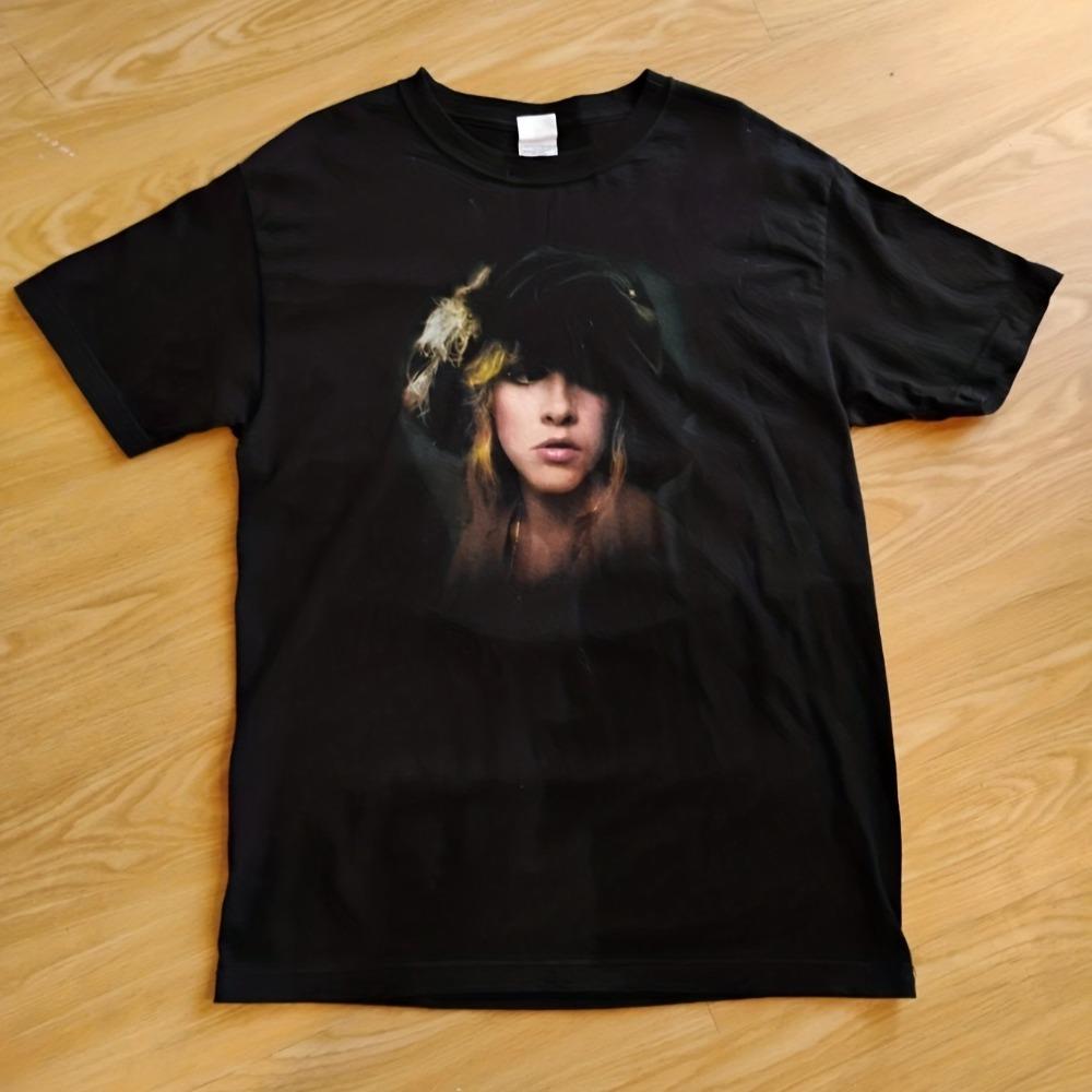 Retro Stevie Tshirt Pure Cotton Tshirt Summer New Style Unisex Casual Fashion Tshirt