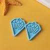 DIY Silicone Casting Mould Earrings Mold Epoxy Resin Mold Keychain Pendant Ear Studs