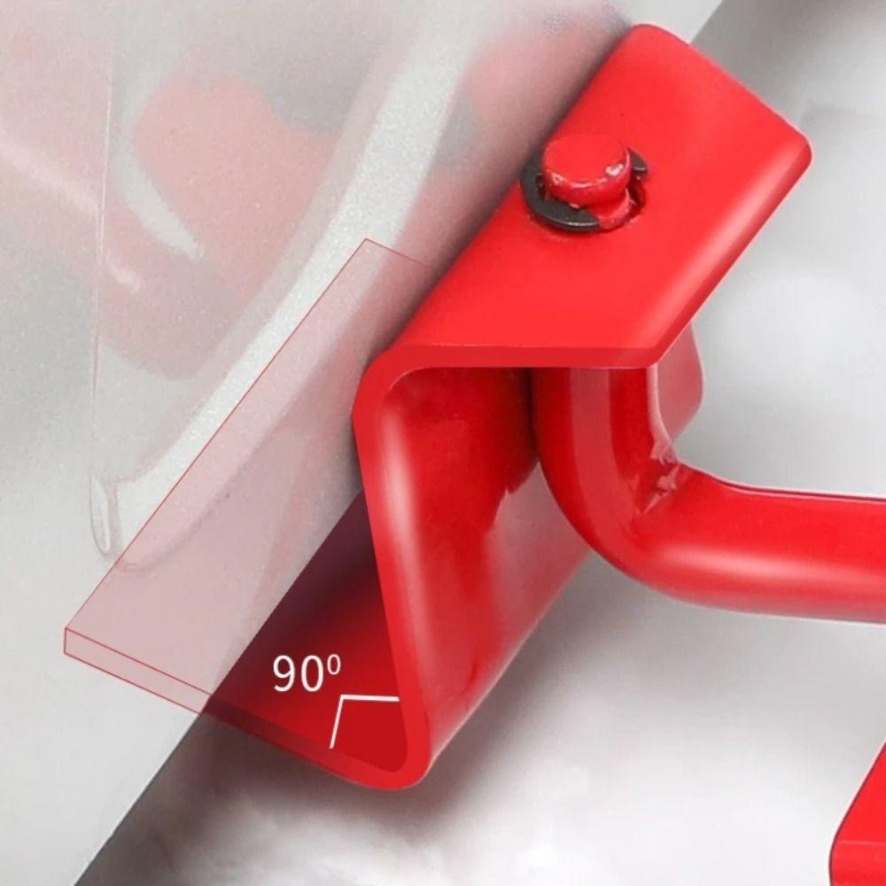 5Pcs Universal Wheel Furniture Mover Set 360 Degree Rotatable Non-slip Handle Easy Furniture Lifter Comfortable Grip