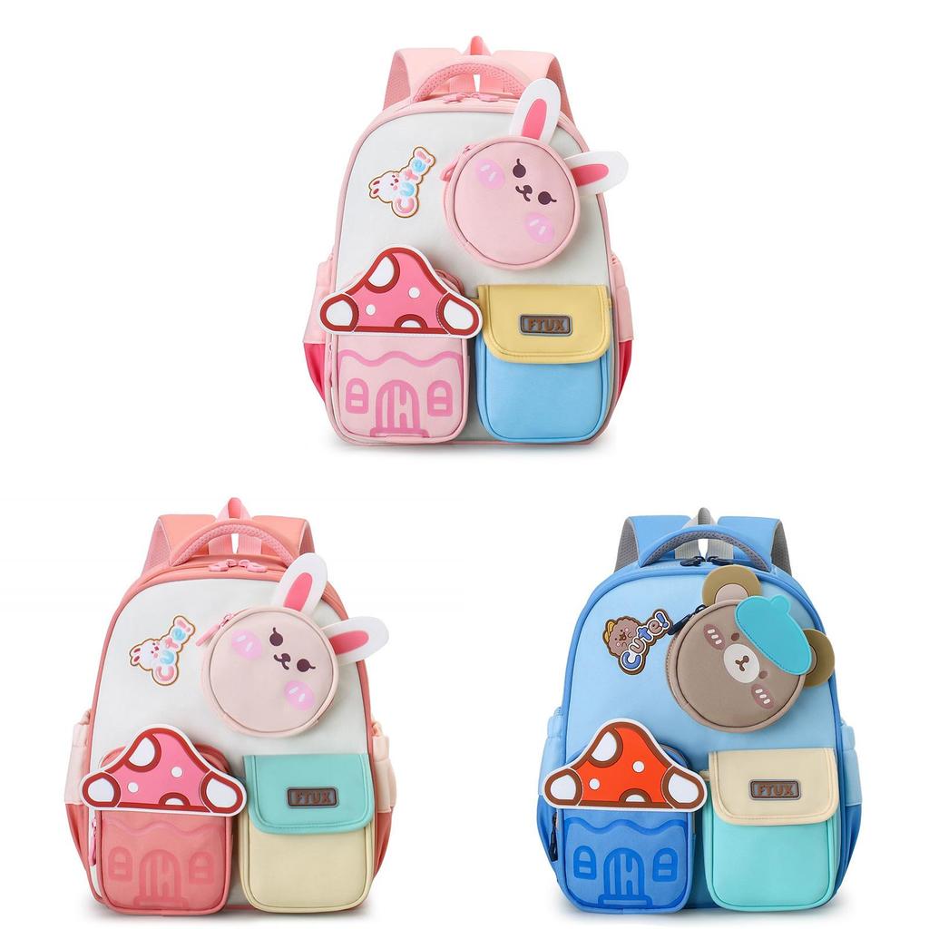 Kindergarten Backpack For Toddlers Kids Childrens School Bag With Padded Straps For Learning
