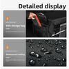 HQ Large Capacity Foldable Car Trunk Storage Box Oxford Cloth w/ Reflective Tape Sturdy Organizer for Car Camping Storage Bag