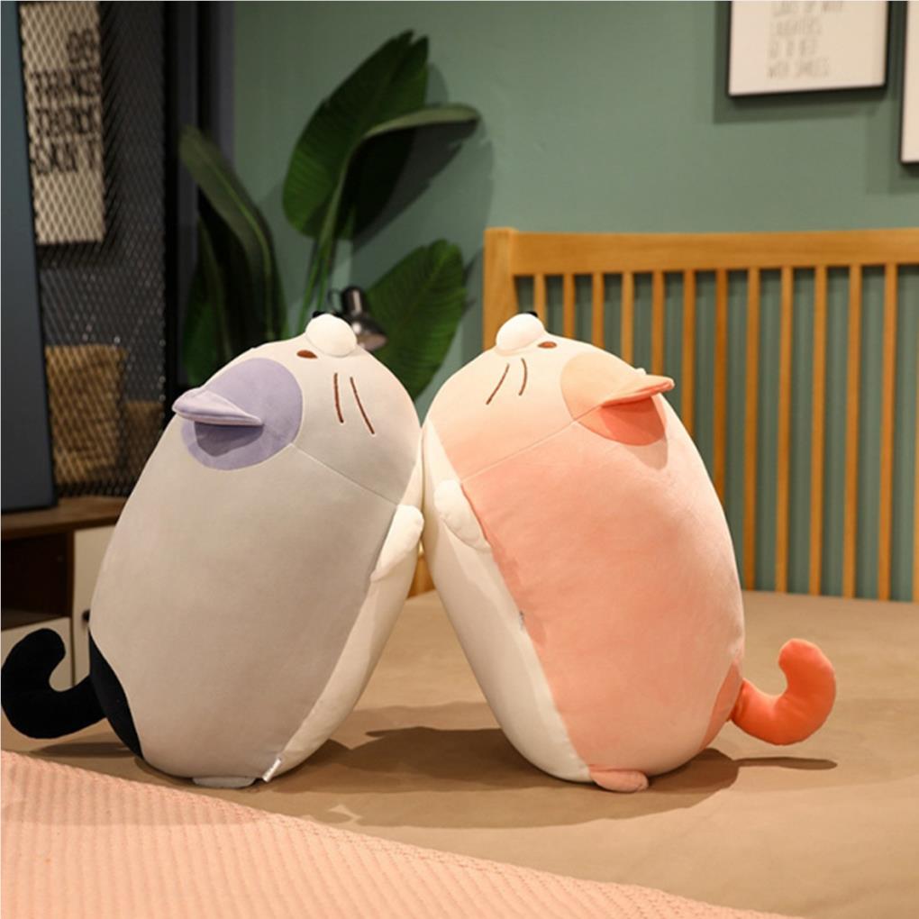 Cat Throw Pillow Scene Layout Stuffed Pillows Sofa Cushion Decoration Interesting Lovely Supple Plush Toy Home Decorations