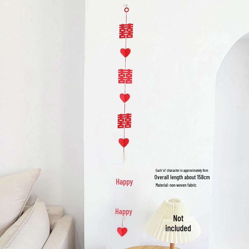 

Свадебный кулон «Двойное счастье» для декора спальни и улицы