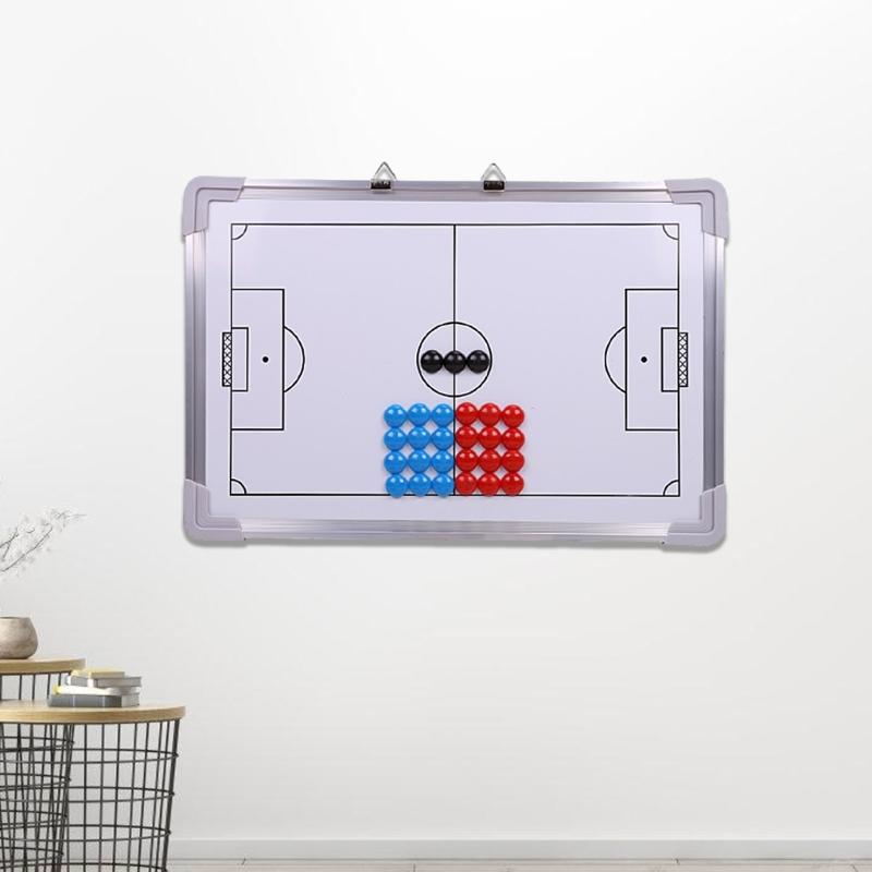 Football Tactic Board Game Plan Demonstration Tactic Board Erasable Double Sided Coaching Boards Strategy Clipboard